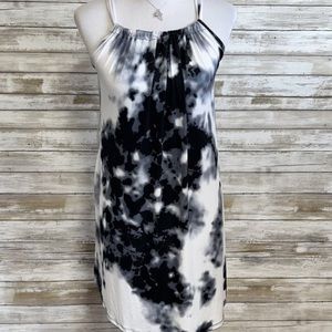 Drawstring Neckline Dress